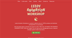 Desktop Screenshot of leedsanimation.org.uk